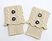 Clearance! E-Papaya 2016 Women's Buttons Leg Warmer Knit Boot Socks Topper Cuff (Beige)