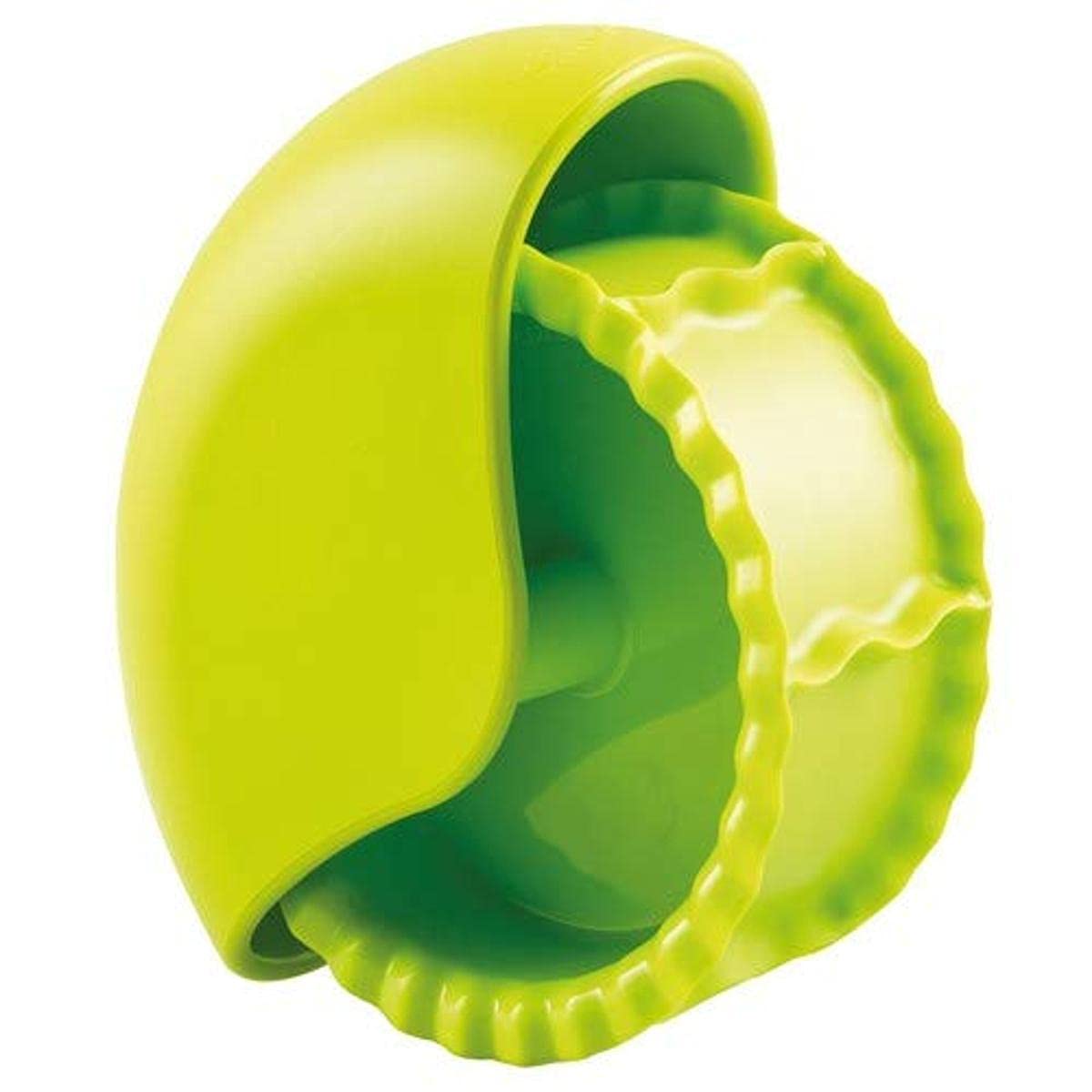 Silikomart | Snack'n'Roll Roller, Pasta and Snack Cutter, Green Color, Dimensions 110 x 97 h78 mm, Made in Italy