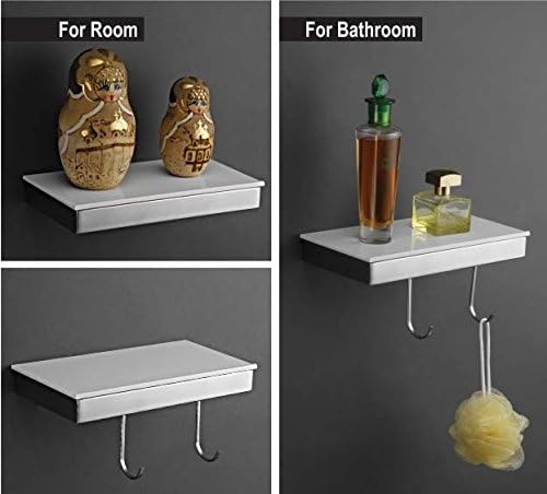 Orril Multi Purpose Tumbler Holder with Dual Hanger for Home,Kitchen and Bathroom Storage(White)