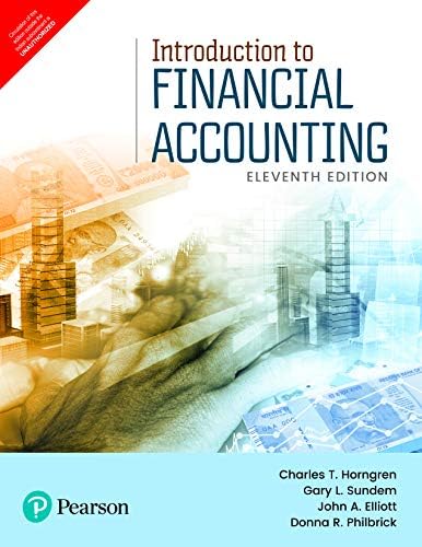 Introduction to Financial Accounting: Horngren, Charles, Sundem