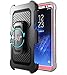 SUPCASE Unicorn Beetle Pro Series Case Designed for Galaxy S8, Full-Body Rugged Holster Case Without Screen Protector for Samsung Galaxy S8 (2017 Release) (Pink/Gray)
