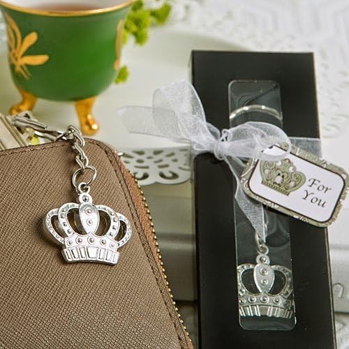 100 Majestic Crown Key Chain Favor