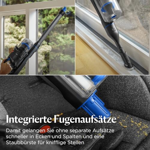 Bissell PowerClean FurGuard, Battery Vacuum Cleaner, 280 W Motor, Self-Cleaning Brush Roll, FurFinder Light, Wireless Vacuum Cleaner, Freestanding, HEPA Filter, 2500 mAh Replacement Battery, 50 min Runtime, 4091N