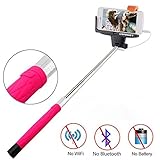 Selfie Stick, URPOWER® Extendable Wireless Cable Control Self-portrait Monopod with Remote Shutter for iPhone 6 6 Plus 6+ 5S 5C 5, Samsung Galaxy S4 S2, Samsung Galaxy Note 3 Note 4, HTC, Sony, LG