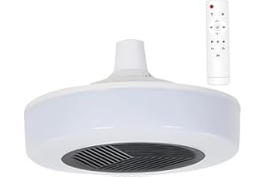 Bathroom Heater Fan Light Combo, Ceiling LED Lights with Built-in Heater, Bathroom Ceiling Light Heating Fan Includes Remote 