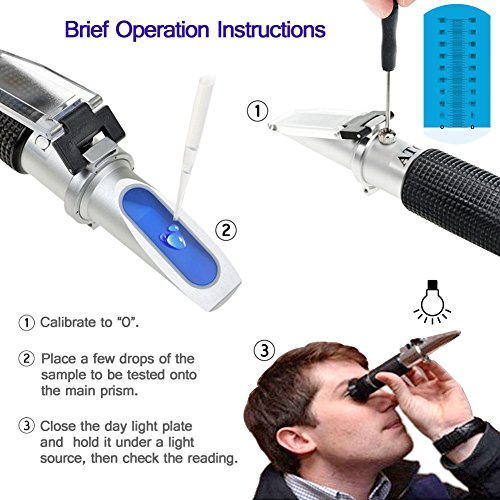 3 Refractometer+Fishkeeping+Automatic+Temperature+Compensation