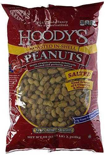 Hoody's in-Shell Classic Roast Peanuts Salted 5 Pounds - Thumbnail 3