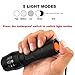 Led Flashlight Tactical SEGURO 1000 Lumen Super Brightness Portable Handhold Tactical flashlights small Zoomable, Waterproof, Shock Resistant, with 5 Modes, Ideal for Indoor, Outdoors, Home [2 PACK]