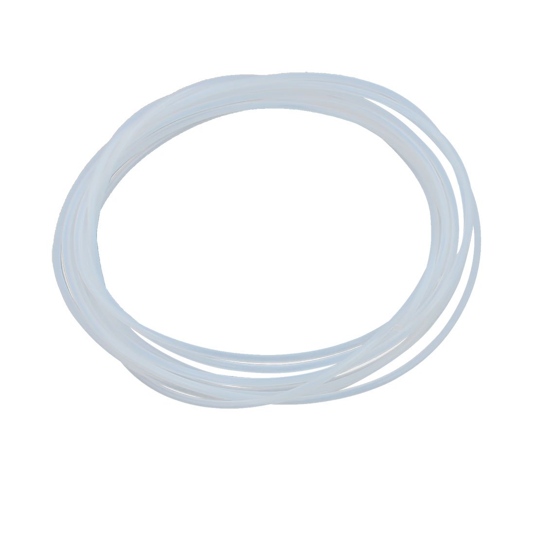 sourcingmap 0.6mm x 1mm PTFE High Lubricating Ability Tubing 5 Meters 16.4Ft for Electronics
