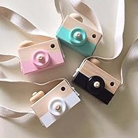 Wooden Mini Camera Toy Pillow Kids