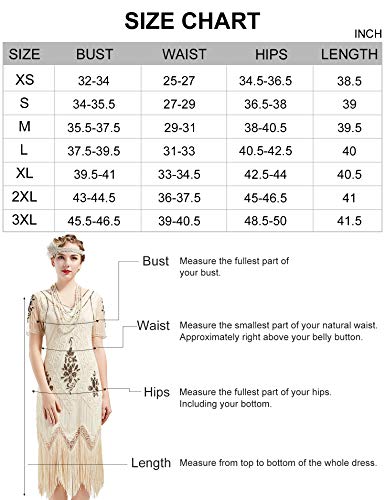 6 BABEYOND+Fringed+Sequin+Flapper+Costume