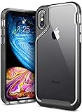 Caseology Skyfall for iPhone Xs Case (2018) - Clear Back & Slim Fit - Soft Stone