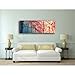 Gardenia Art - Red Maples Canvas Prints Wall Art Tree Scenery Landscape Wall Decor Paintings Stretched and Framed Modern Artwork for Living Room and Bedroom, 16x16 in, 3 pcs/set