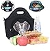 Hibala Neoprene Lunch Tote Bag for Women&Men-with Zipper-Keeping Food Cold/Warm 4 Hours-12.5