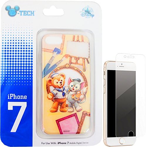 Amazon Co Jp ディズニー Disney ダッフィー ジェラトーニ Iphone7 ハードケース セーラー 絵の具 ガラスフィルム付 香港 Hkdl 海外ディズニー限定 家電 カメラ