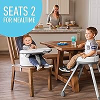 high chair that connects to table