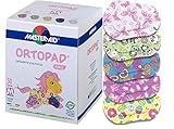 Ortopad Bamboo for Girls Eye Patches (50 Per Box) (Medium Size)