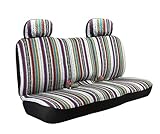 Saddle Blanket WEAVE Baja Inca Bench Seat Cover Full Size Car Truck Suv Standard Fit With Headrest