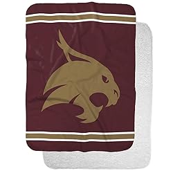 Texas State University Bobcats Primary Logo Stripes