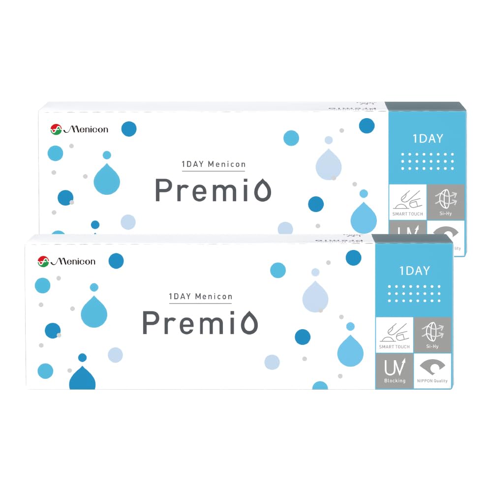【2箱セット】メニコン ワンデー プレミオ 30枚入り 度数:[PWR +2.50]商品画像