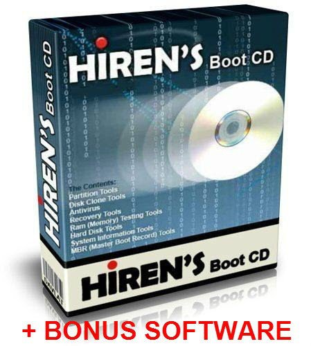 PC Repair Remove Virus Trojan Removal Boot CD Hirens 2013 Data Recovery + BONUS