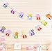 YIBAOLAI Birthday Banner Peppa Pig Birthday Decoration Flag Birthday Party Supplies Decoration Banner