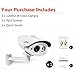 ANRAN HD 1200TVL Surveillance CCTV Camera SONY CMOS Sensor High Resolution Array 1 IR Long Range Color Day Night Vision Infrared Waterproof Outdoor/Indoor Security Bullet Camera