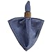 DII Solid Napkin Set Collection, 20x20, Denim, 6 Piece