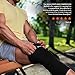 Mava Sports Knee Compression Sleeve Support for Men and Women - Perfect for Powerlifting, Weightlifting, Running, Gym Workout, Squats and Pain Relief