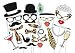 [USA-SALES] Wedding New Year Great Gatsby Party Photo Booth Props, Attached To The Stick, USASALES Seller primary