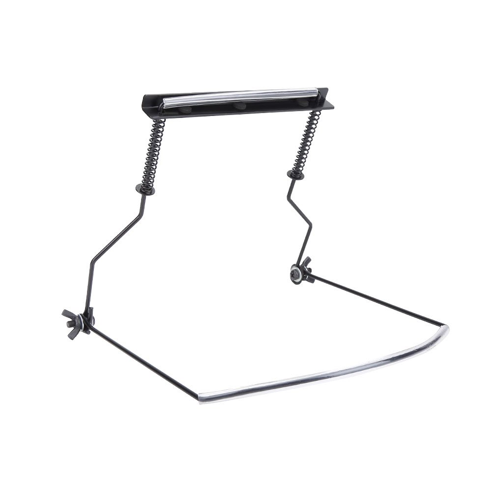Harmonica Support, Adjustable Metal 10 Holes Harmonica Neck Holder Rack Support Accessory