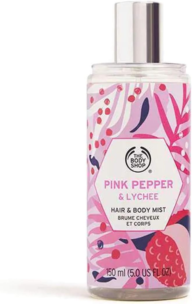 Pink Pepper & Lychee Hair & Body Mist 150 Ml, 475 g (Pack of 1)