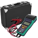 LOVSHARE Battery Tester 12V Battery Analyzer with Printer 30AH-200AH Automotive Battery Tester Digital Battery and System Health Tester for Car Truck Lead-acid Starting Battery