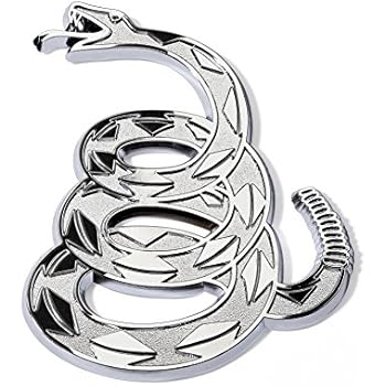 Download Amazon.com: Gadsden"Don't Tread On Me" Snake Chrome Plated ...