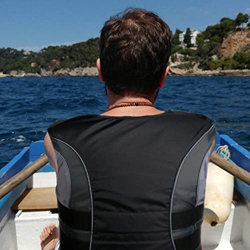 XGEAR Adult USCG Life Jacket Vest Water Sports (Black, 3XL) Pricepulse