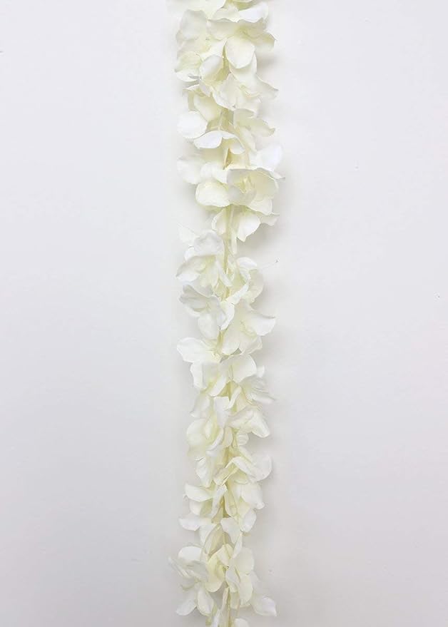 Artificial Flower Garland in Cream 80" Home & Kitchen