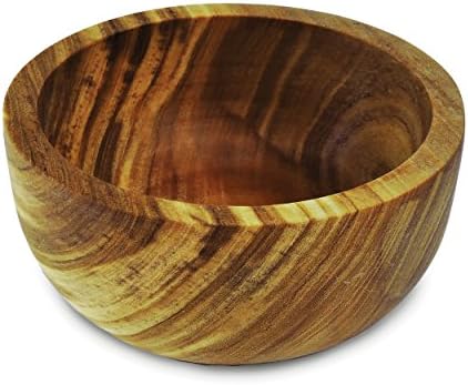 Enrico 1320 Olive Wood Pinch Bowl, Natural
