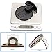 Magnetic Door Stopper, Invisible Magnetic Door Stop, Brushed Satin Nickel, No Drill with Adhesive, Stainless Steel Floor Magnetic Door Catch Door Holder