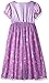 Disney Girls' Big Princess Fantasy Gown, Rapunzel-Purple, 4