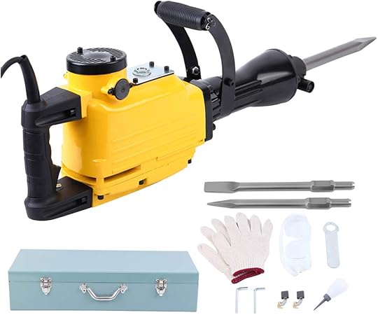 Yonntech 1850w Marteau De Demolition Professional Industrie Multipurpose Burineur Marteau Burineur Perforateur 1400tr Min Amazon Fr Bricolage