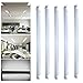 LED Tube Light, 4FT, Dual-End Powered, Work without T8 T10 T12 Ballast, 18W (48W Equivalent), 1800 Lumens, 6000K Cold White, Clear Cover, LED Lights Replacement, AC 85-265V - Pack of 25