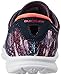 Skechers Performance Womens Go Step - 14200 Walking Shoe, Navy/Coral, 9 M US