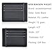 RFID Wallet Front Pocket Wallet Slim Wallet for Men Animal-Free PU Leather in Black Gift Box Package