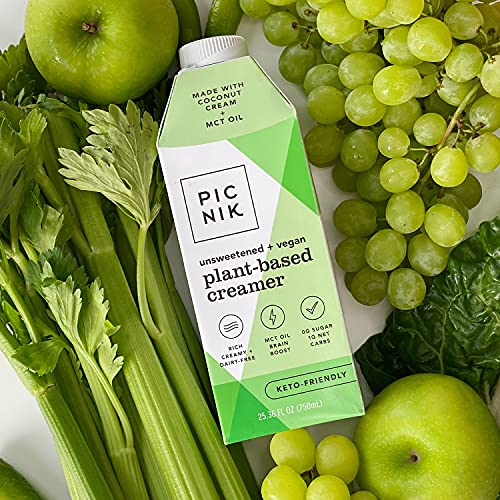 Picnik Unsweetened PlantBased Creamer Great Half and Half