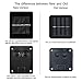 easyDecor Solar String Lights 50 LED 23ft 8 Modes Blossom Flower Garden Christmas lights for Outdoor Indoor Party Wedding Patio Holiday Decorations (Multi Color) (1 PACK)