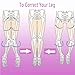 O Legs/X Legs/Knock Knees/Bow Legs Corrector Band, Recovery Beauty Straightening Leg O X Leg Belt Fixer,More Comfortable,S