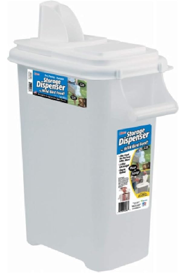Pet Supplies Buddeez Roll Away 50Quart Pet Food Dispenser (1