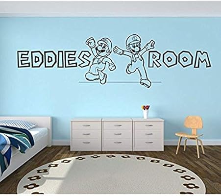 Amazon Com Mario And Luigi Boys Bedroom Art Wall Decals Decor