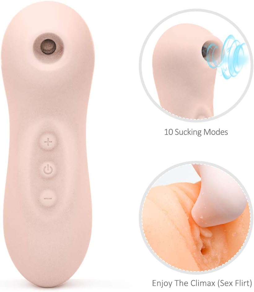 Clitorial stimulating with 10 Suction Modes +10 Vibration Pattern stimulating Toy for Female,can USB Rechargeable Waterproof G Spots masseger for Women Suction 100% Secret Packing