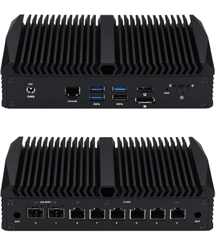 Amazon.com: Qotom Barebone System Mini PC 4X 10G SFP+ 5X i226V B3